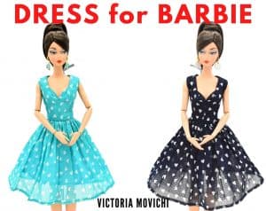 Barbie silkestone kjole